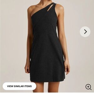 Beyond Yoga Spacedye Lost Your Mind Dress in “Core”/ heather black